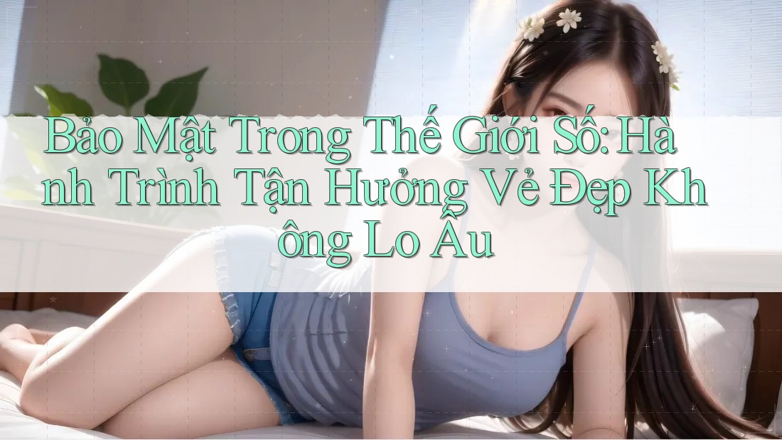 Bảo Mật Trong Thế Giới Số: Hành Trình Tận Hưởng Vẻ Đẹp Không Lo Âu