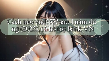 Cách nào vnd555 sau 1 năm dùng (2025), có hỗ trợ bank VN