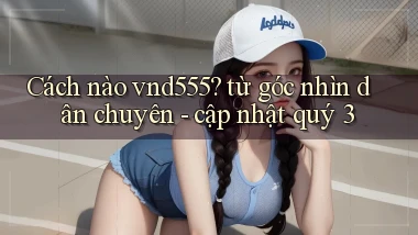Cách nào vnd555 từ góc nhìn dân chuyên   cập nhật quý 3