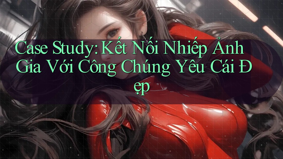Case Study: Kết Nối Nhiếp Ảnh Gia Với Công Chúng Yêu Cái Đẹp