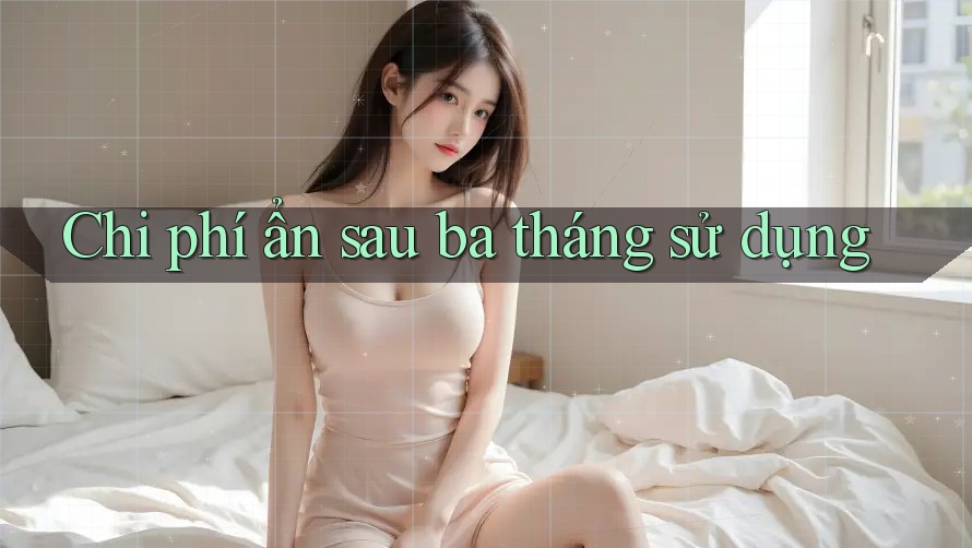 Chi phí ẩn sau ba tháng sử dụng Chi phí ẩn sau ba tháng sử dụng