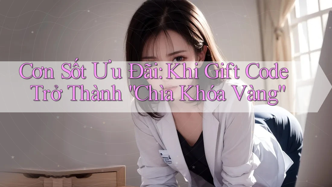 Cơn Sốt Ưu Đãi: Khi Gift Code Trở Thành “Chìa Khóa Vàng”