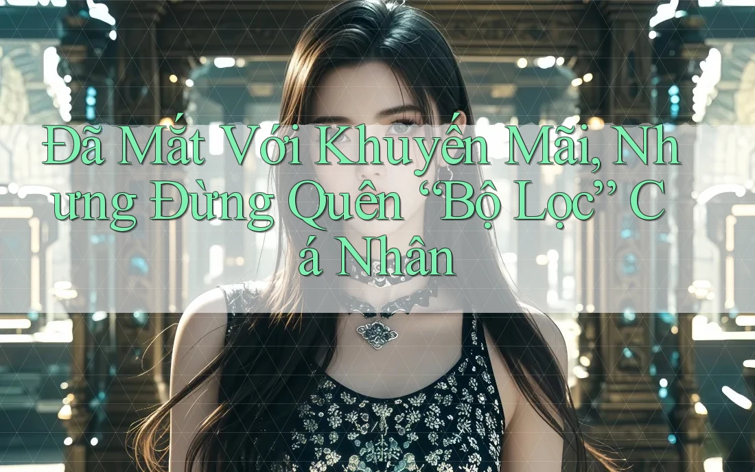 Đã Mắt Với Khuyến Mãi, Nhưng Đừng Quên “Bộ Lọc” Cá Nhân Đã Mắt Với Khuyến Mãi, Nhưng Đừng Quên “Bộ Lọc” Cá Nhân