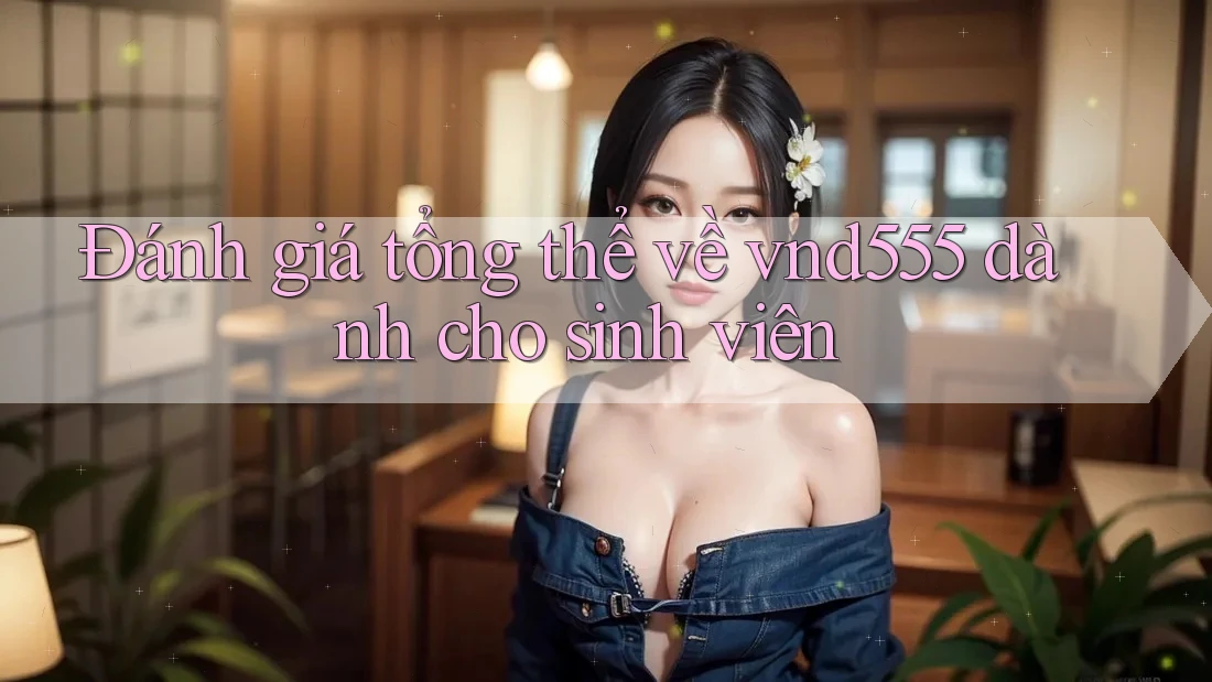 Đánh giá tổng thể về vnd555 dành cho sinh viên Đánh giá tổng thể về vnd555 dành cho sinh viên