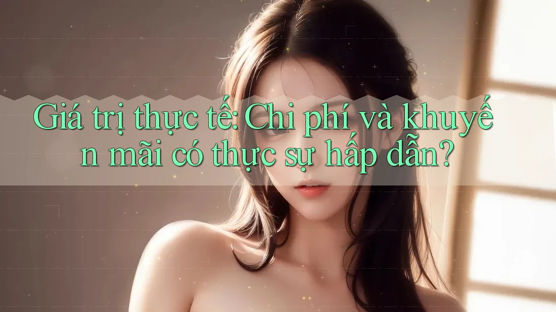 Giá trị thực tế: Chi phí và khuyến mãi có thực sự hấp dẫn? Giá trị thực tế: Chi phí và khuyến mãi có thực sự hấp dẫn?