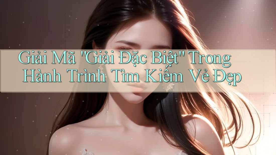Giải Mã “Giải Đặc Biệt” Trong Hành Trình Tìm Kiếm Vẻ Đẹp Giải Mã “Giải Đặc Biệt” Trong Hành Trình Tìm Kiếm Vẻ Đẹp