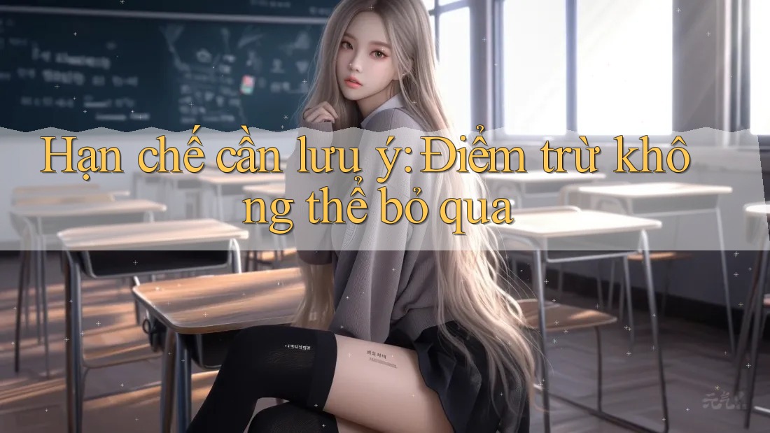 Hạn chế cần lưu ý: Điểm trừ không thể bỏ qua Hạn chế cần lưu ý: Điểm trừ không thể bỏ qua