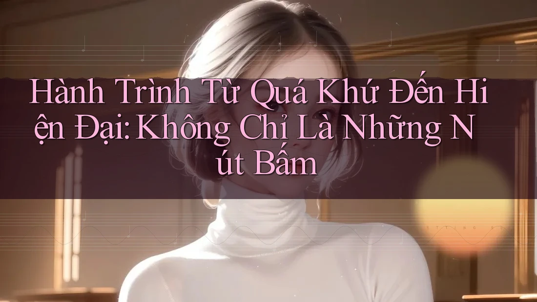 Hành Trình Từ Quá Khứ Đến Hiện Đại: Không Chỉ Là Những Nút Bấm