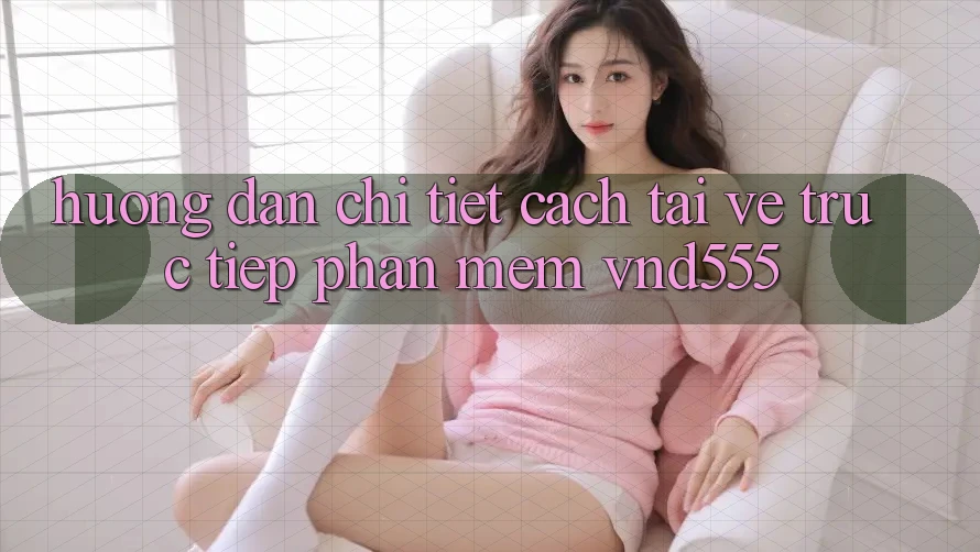 Hướng dẫn chi tiết cách tải về trực tiếp phần mềm vnd555
