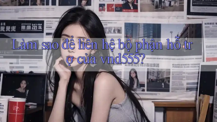 Làm sao để liên hệ bộ phận hỗ trợ của vnd555?