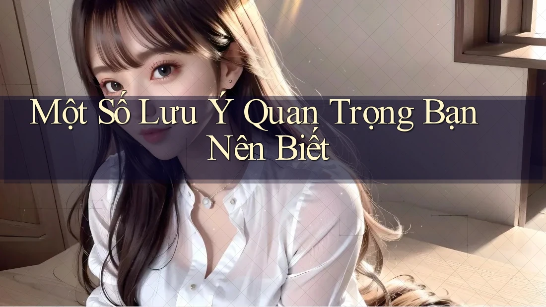 Một Số Lưu Ý Quan Trọng Bạn Nên Biết
