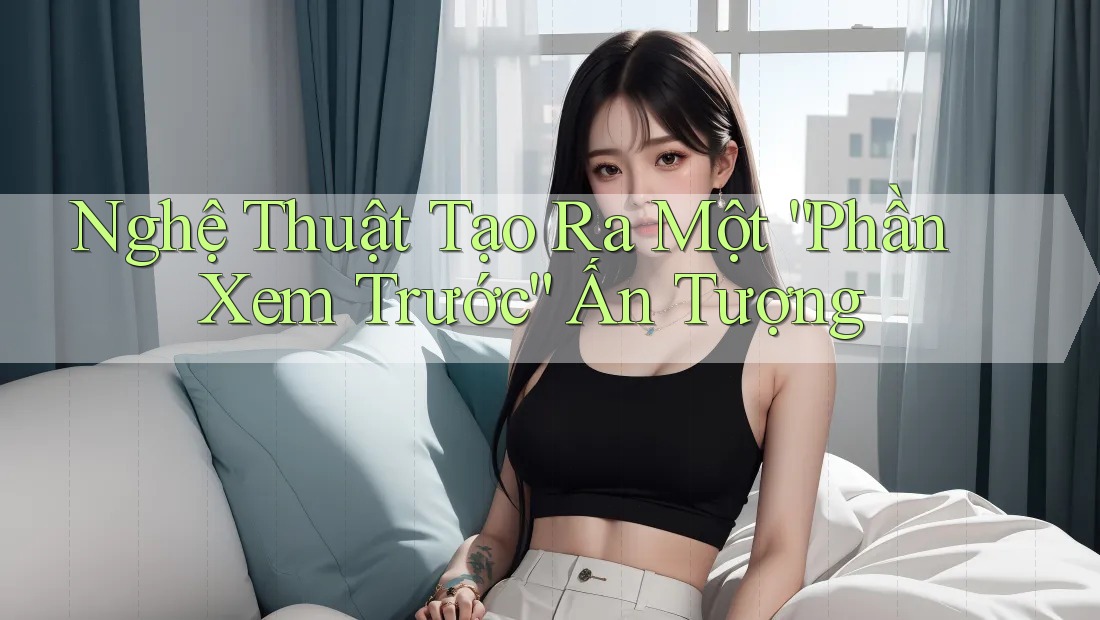 Nghệ Thuật Tạo Ra Một “Phần Xem Trước” Ấn Tượng
