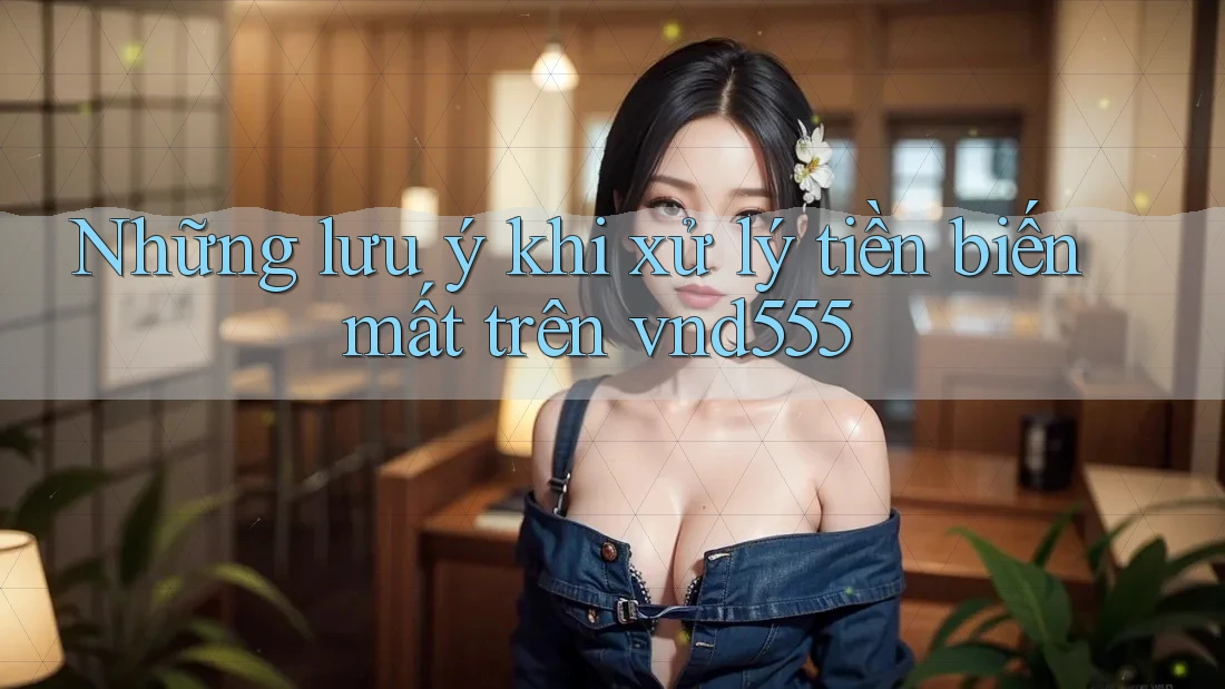 Những lưu ý khi xử lý tiền biến mất trên vnd555 Những lưu ý khi xử lý tiền biến mất trên vnd555