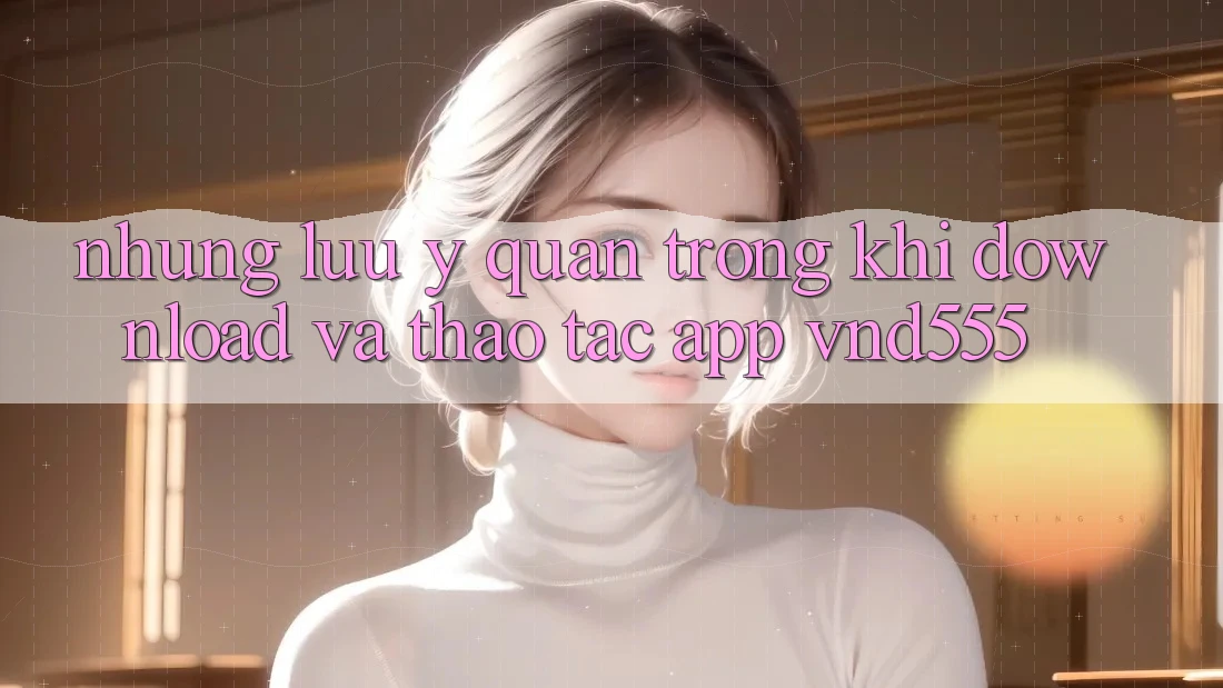 Những lưu ý quan trọng khi download và thao tác app vnd555 Những lưu ý quan trọng khi download và thao tác app vnd555