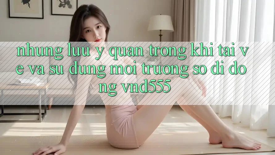 Những lưu ý quan trọng khi tải về và sử dụng môi trường số di động vnd555 Những lưu ý quan trọng khi tải về và sử dụng môi trường số di động vnd555
