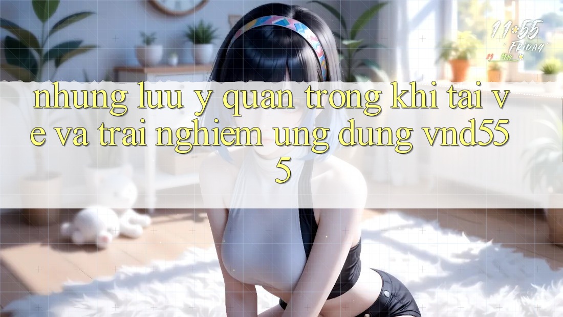 Những lưu ý quan trọng khi tải về và trải nghiệm ứng dụng vnd555