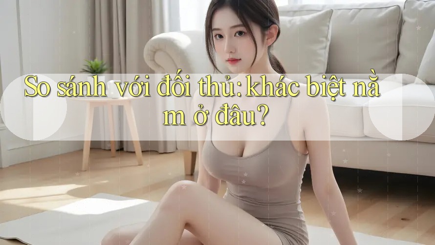 So sánh với đối thủ: Khác biệt nằm ở đâu? So sánh với đối thủ: Khác biệt nằm ở đâu?