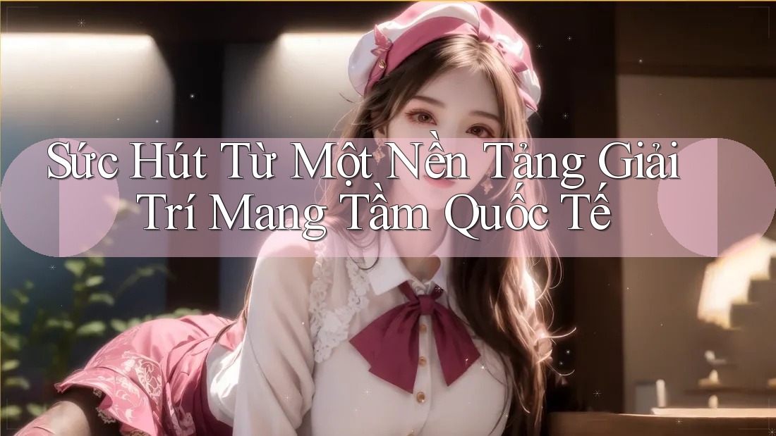 Sức Hút Từ Một Nền Tảng Giải Trí Mang Tầm Quốc Tế Sức Hút Từ Một Nền Tảng Giải Trí Mang Tầm Quốc Tế