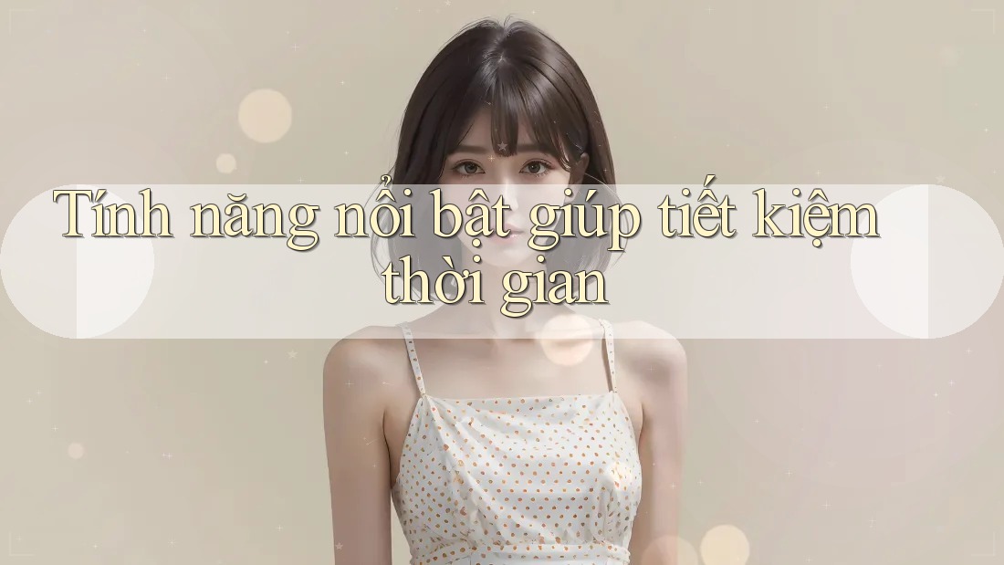 Tính năng nổi bật giúp tiết kiệm thời gian Tính năng nổi bật giúp tiết kiệm thời gian