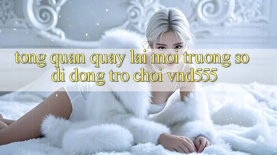 Tổng quan quay lại môi trường số di động trò chơi vnd555