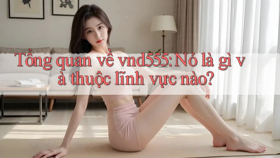 Tổng quan về vnd555: Nó là gì và thuộc lĩnh vực nào? Tổng quan về vnd555: Nó là gì và thuộc lĩnh vực nào?