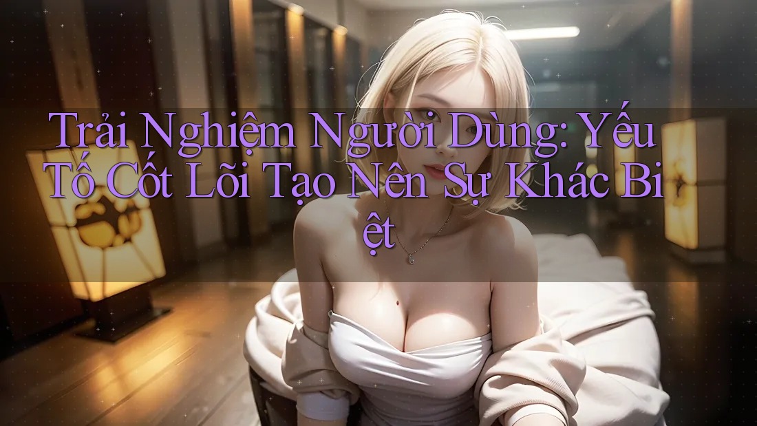 Trải Nghiệm Người Dùng: Yếu Tố Cốt Lõi Tạo Nên Sự Khác Biệt Trải Nghiệm Người Dùng: Yếu Tố Cốt Lõi Tạo Nên Sự Khác Biệt