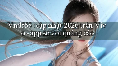 Vnd555 cập nhật 2026 trên Vivo   app so với quảng cáo