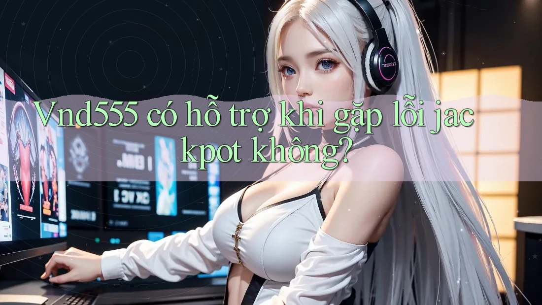 Vnd555 có hỗ trợ khi gặp lỗi jackpot không? Vnd555 có hỗ trợ khi gặp lỗi jackpot không?
