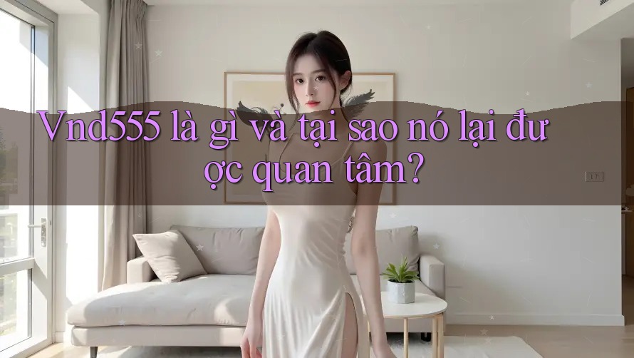 Vnd555 là gì và tại sao nó lại được quan tâm?
