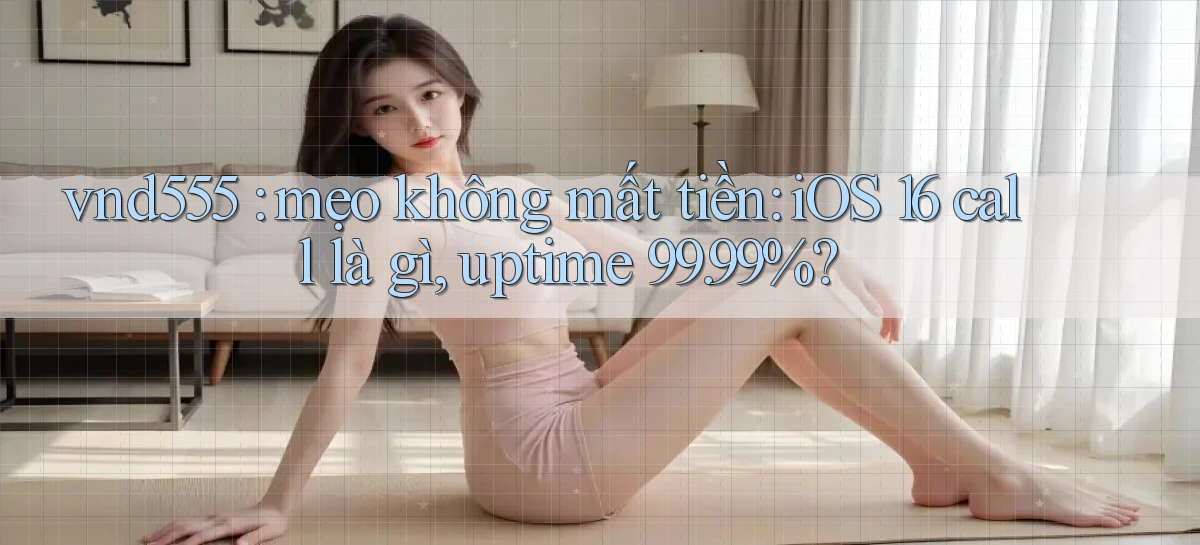 vnd555 mẹo không mất tiền iOS 16 call là gì, uptime 99.99%
