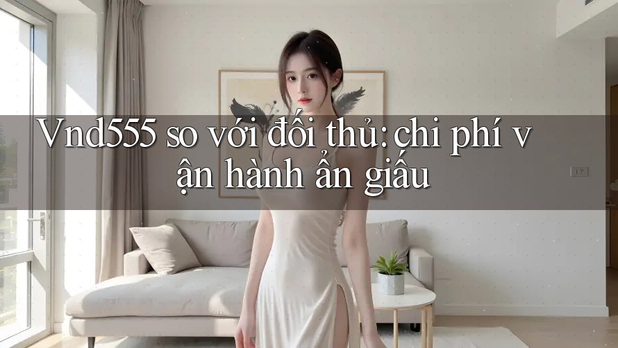 Vnd555 so với đối thủ: chi phí vận hành ẩn giấu Vnd555 so với đối thủ: chi phí vận hành ẩn giấu
