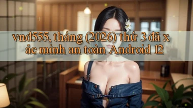 vnd555, tháng (2026) thứ 3 đã xác minh an toàn Android 12