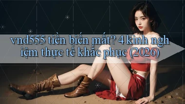 vnd555 tiền biến mất 4 kinh nghiệm thực tế khắc phục (2026)
