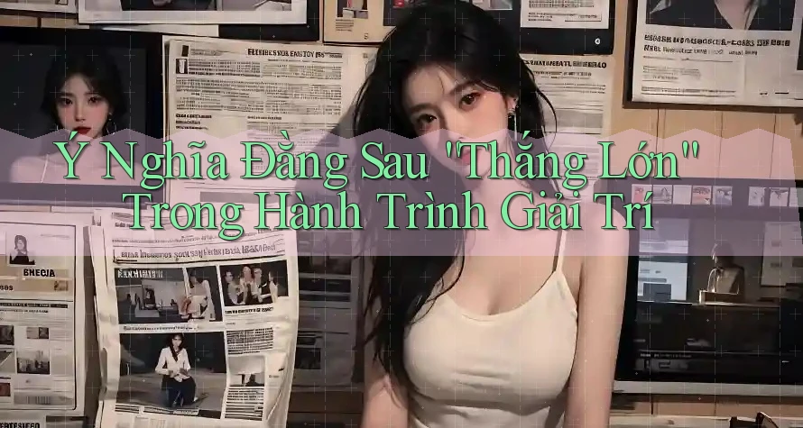 Ý Nghĩa Đằng Sau “Thắng Lớn” Trong Hành Trình Giải Trí Ý Nghĩa Đằng Sau “Thắng Lớn” Trong Hành Trình Giải Trí